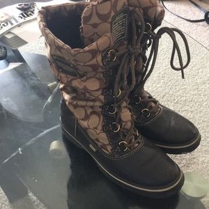 Coach winter/rain boots